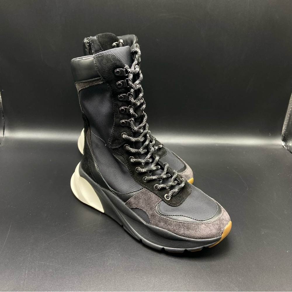 Tory Burch Sawyer Boxer High Top Sneaker Boots Women's Size 6 New W/Box